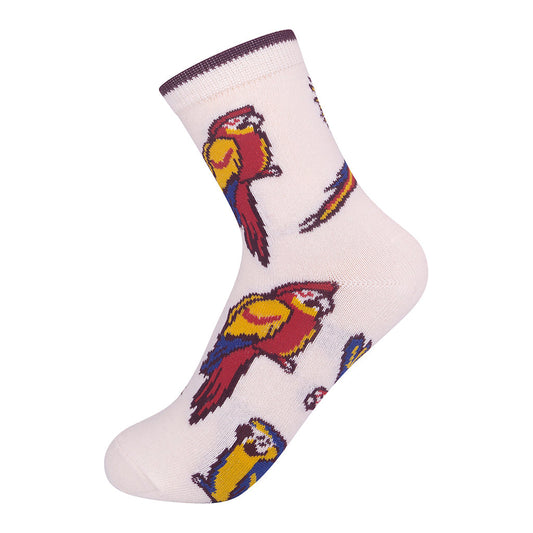 Parrot/Macaw Kids 7-10yrs Socks