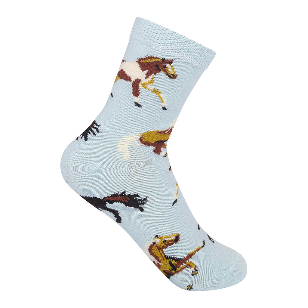 Horse Kids 7-10yrs Socks