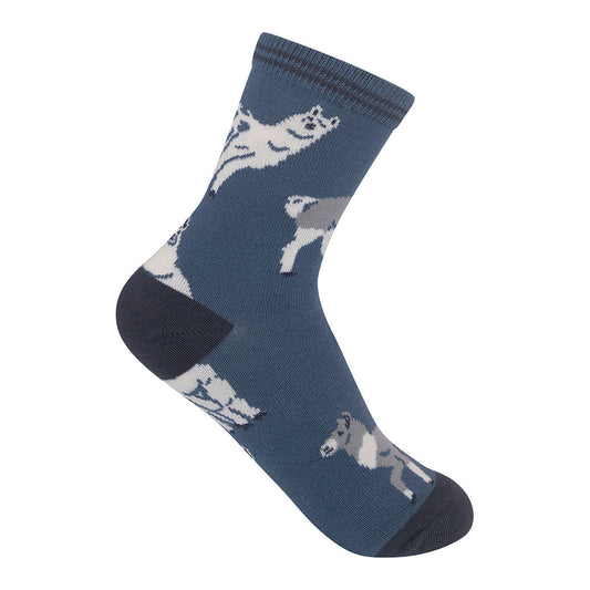 Llama Kids 7-10yrs Socks