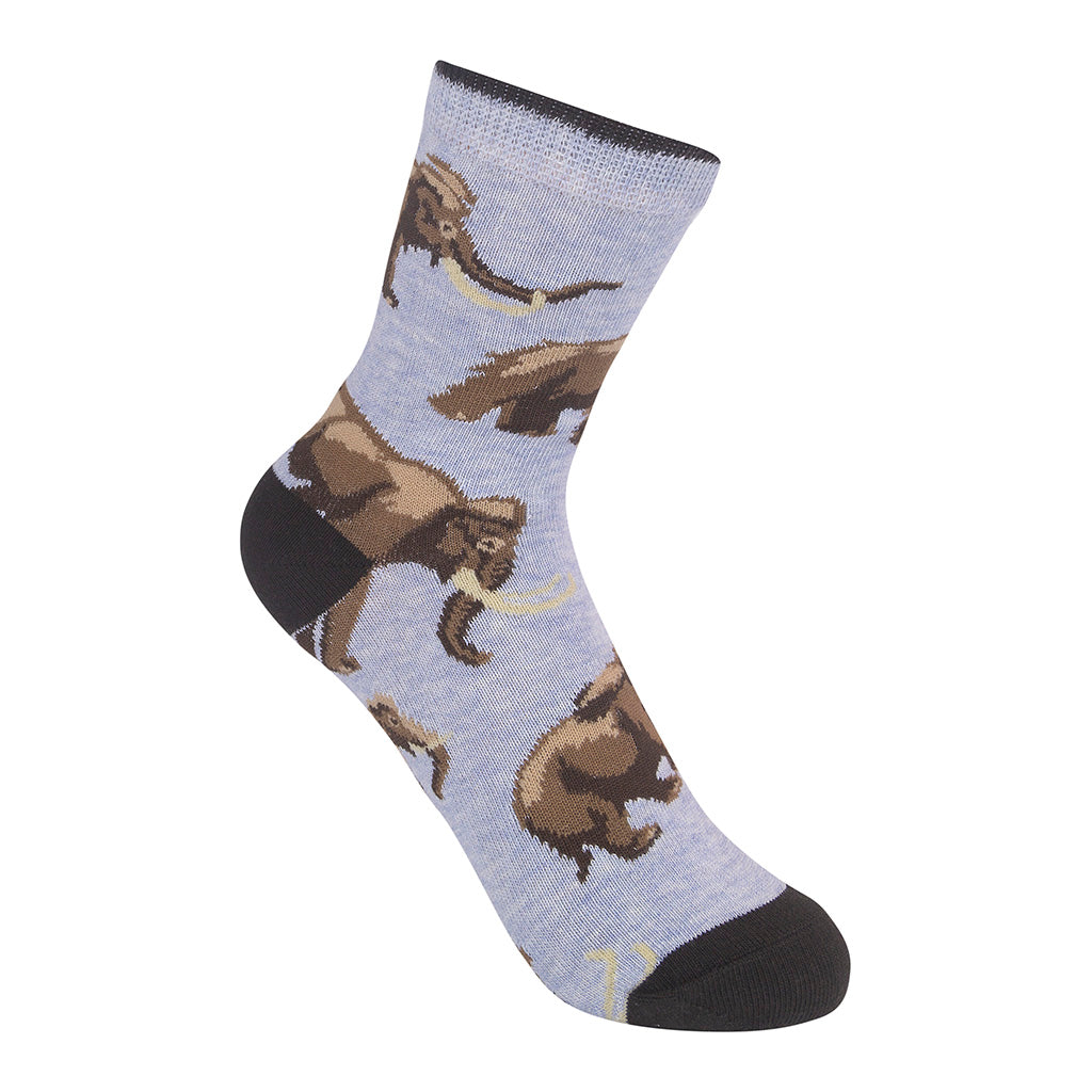Woolly Mammoth Kids 7-10yrs Socks