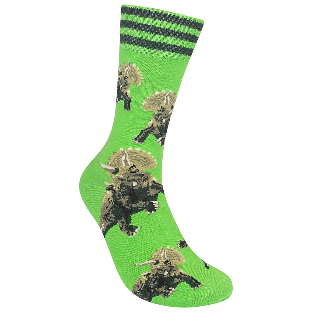 Triceratops Socks