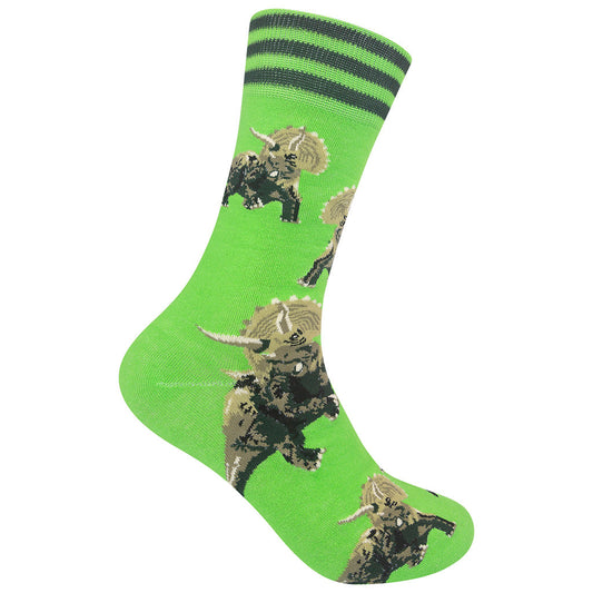 Triceratops Socks