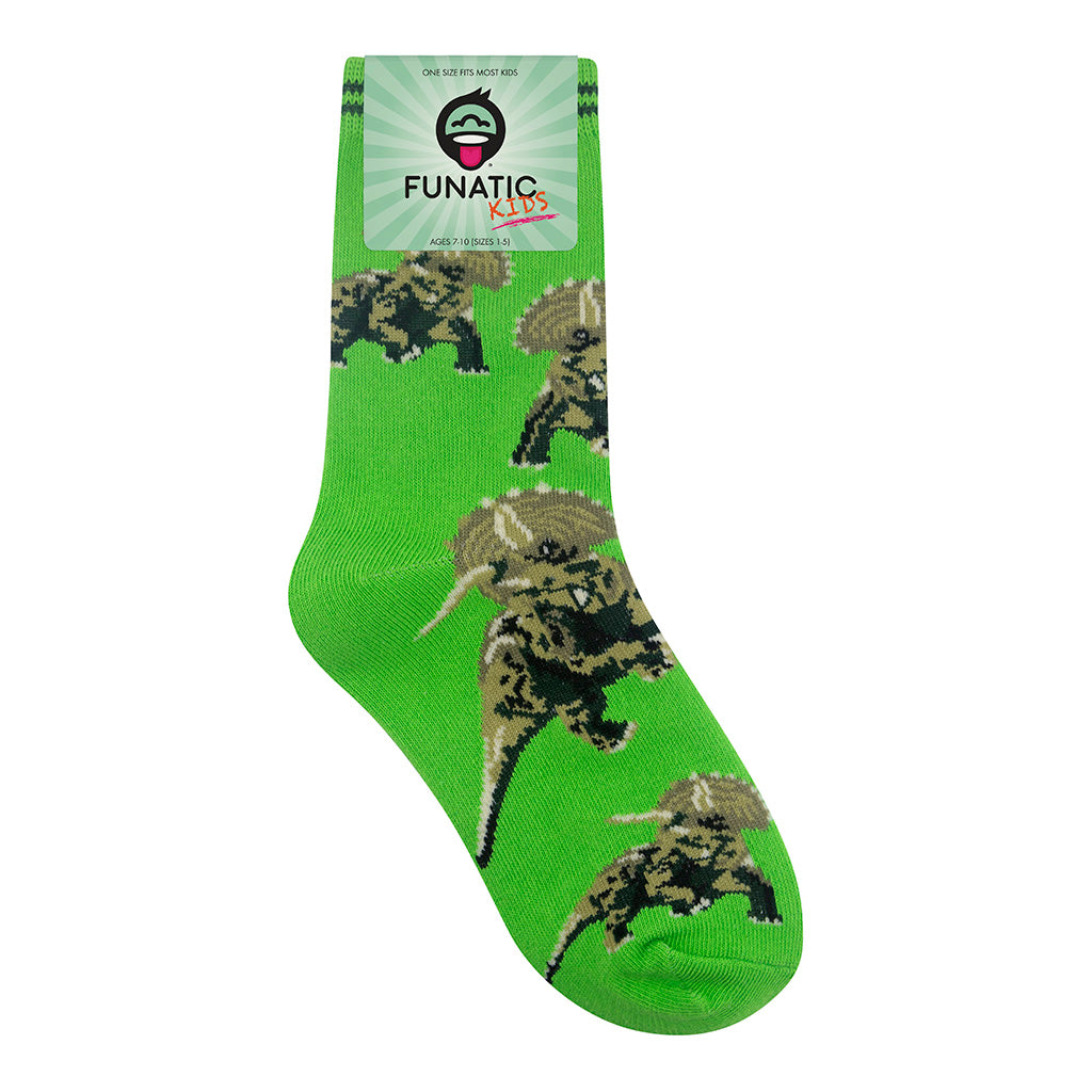 Triceratops Kids Socks