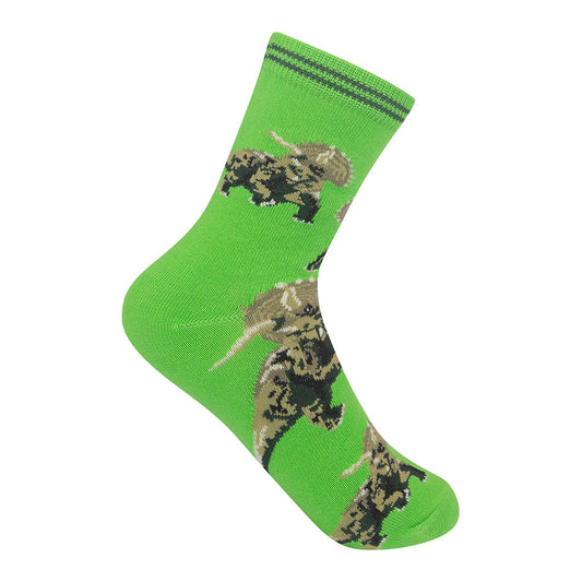 Triceratops Kids Socks