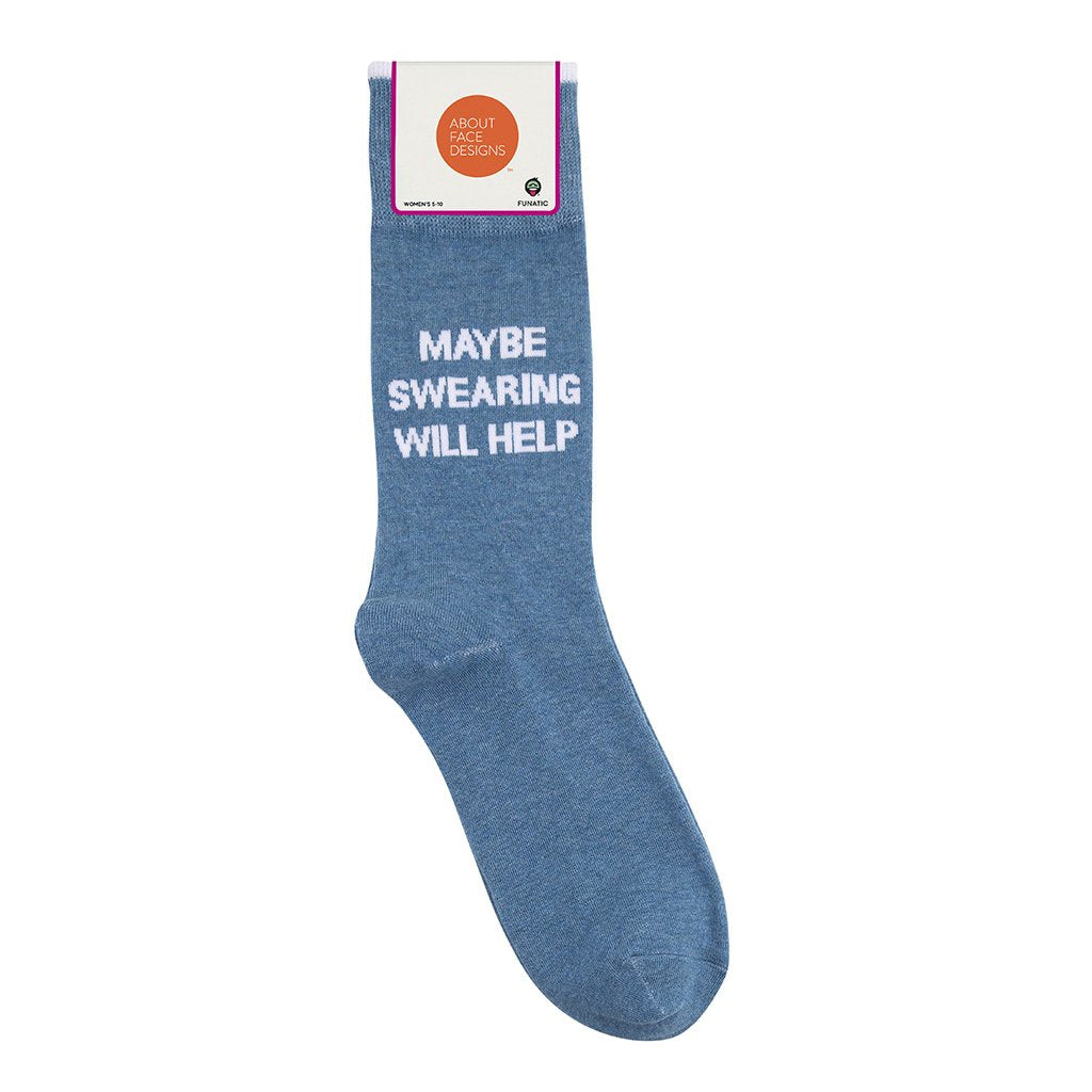 Maybe Swearing Will Help Socks
