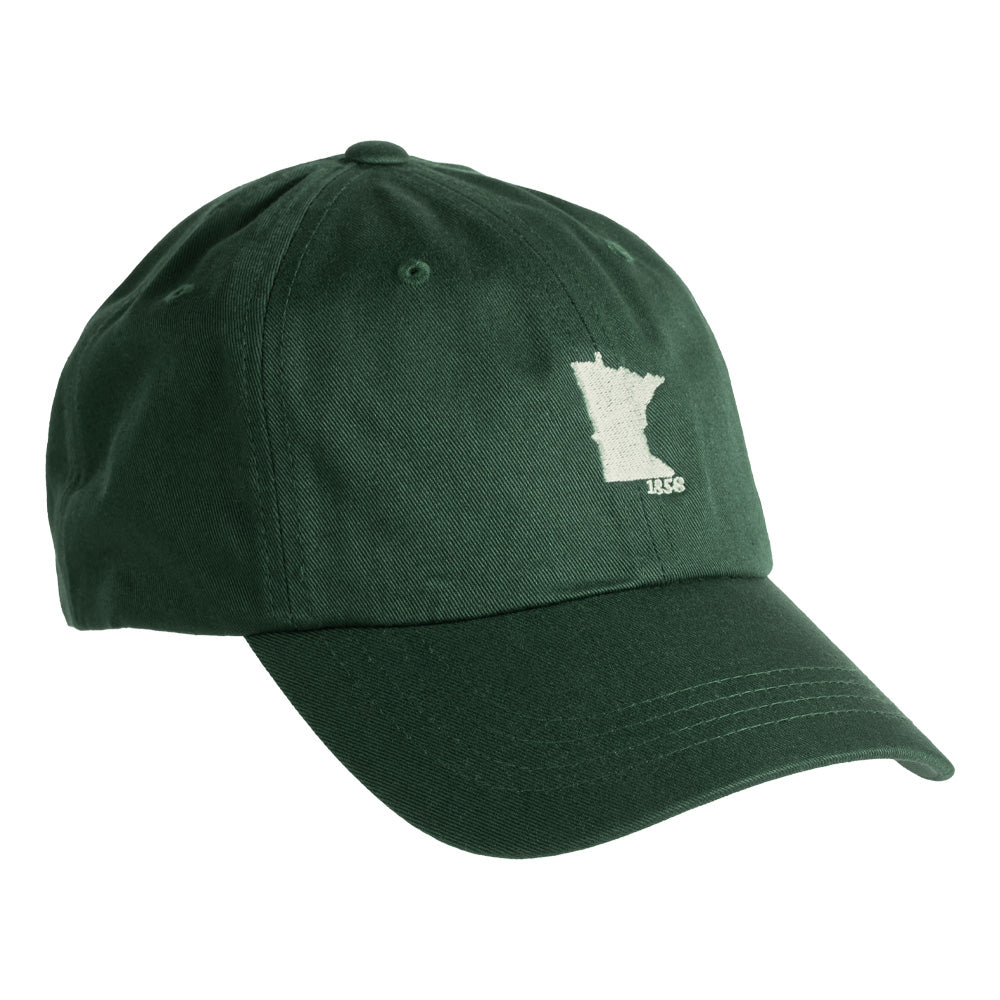 Minnesota 1858 Hat- Dark Green