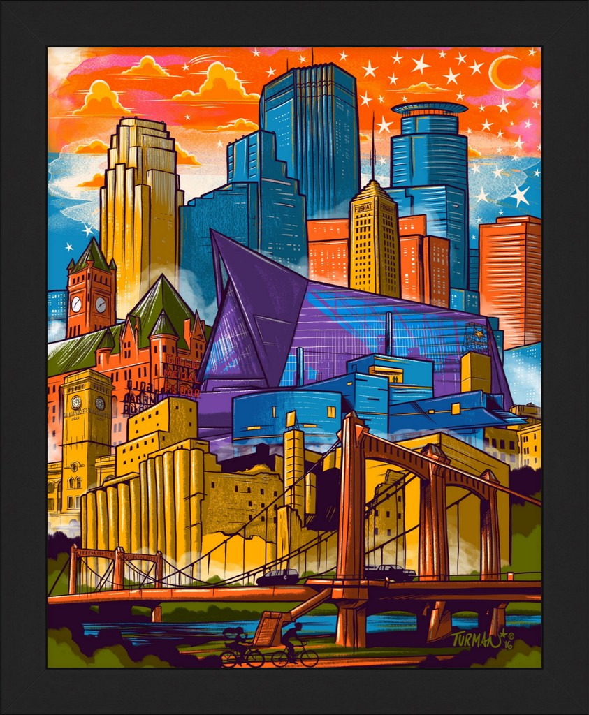 Downtown Minneapolis Skyline