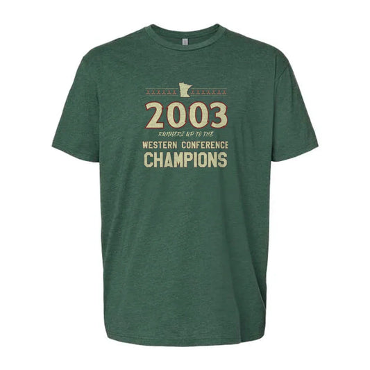 2003 Western Conference Runners Up | Minnesota Hockey Shirt