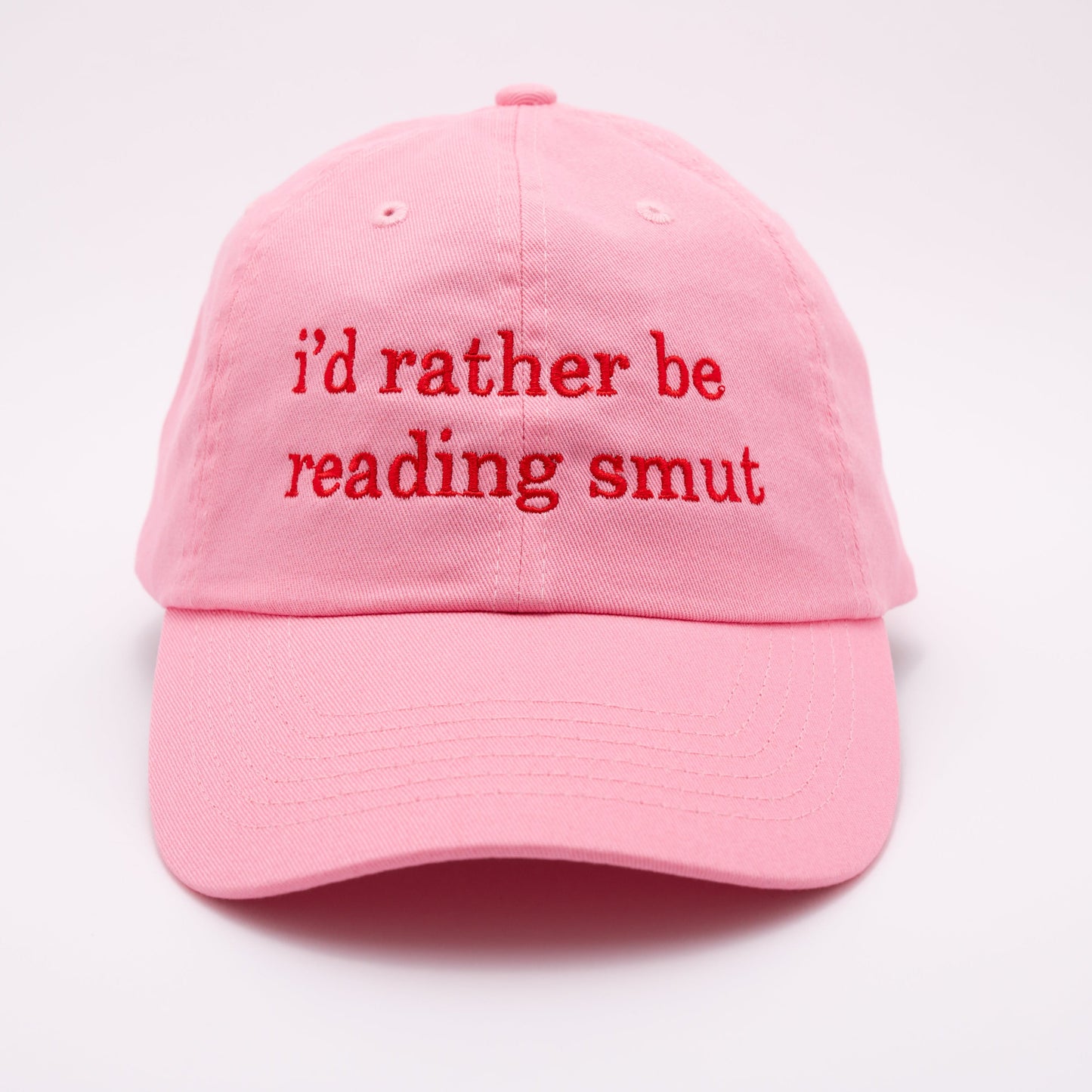 I'd Rather Be Reading Smut Baseball Hat