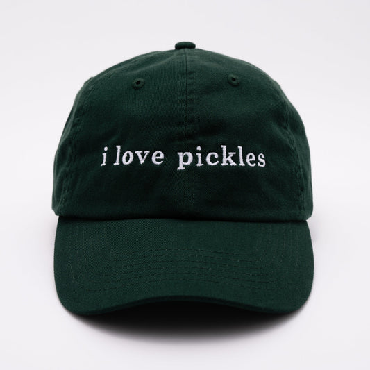 I Love Pickles Baseball Hat