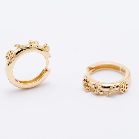 Pasta Huggie Hoops