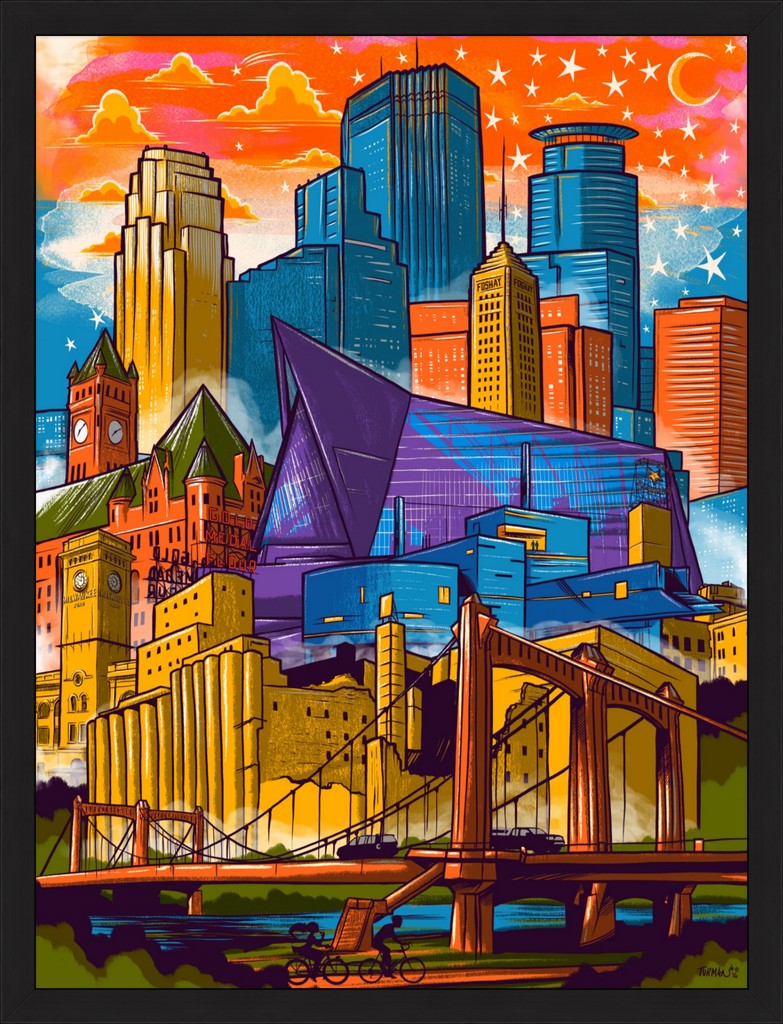 Downtown Minneapolis Skyline