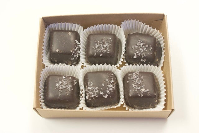 Chocolate Sea Salt Caramels