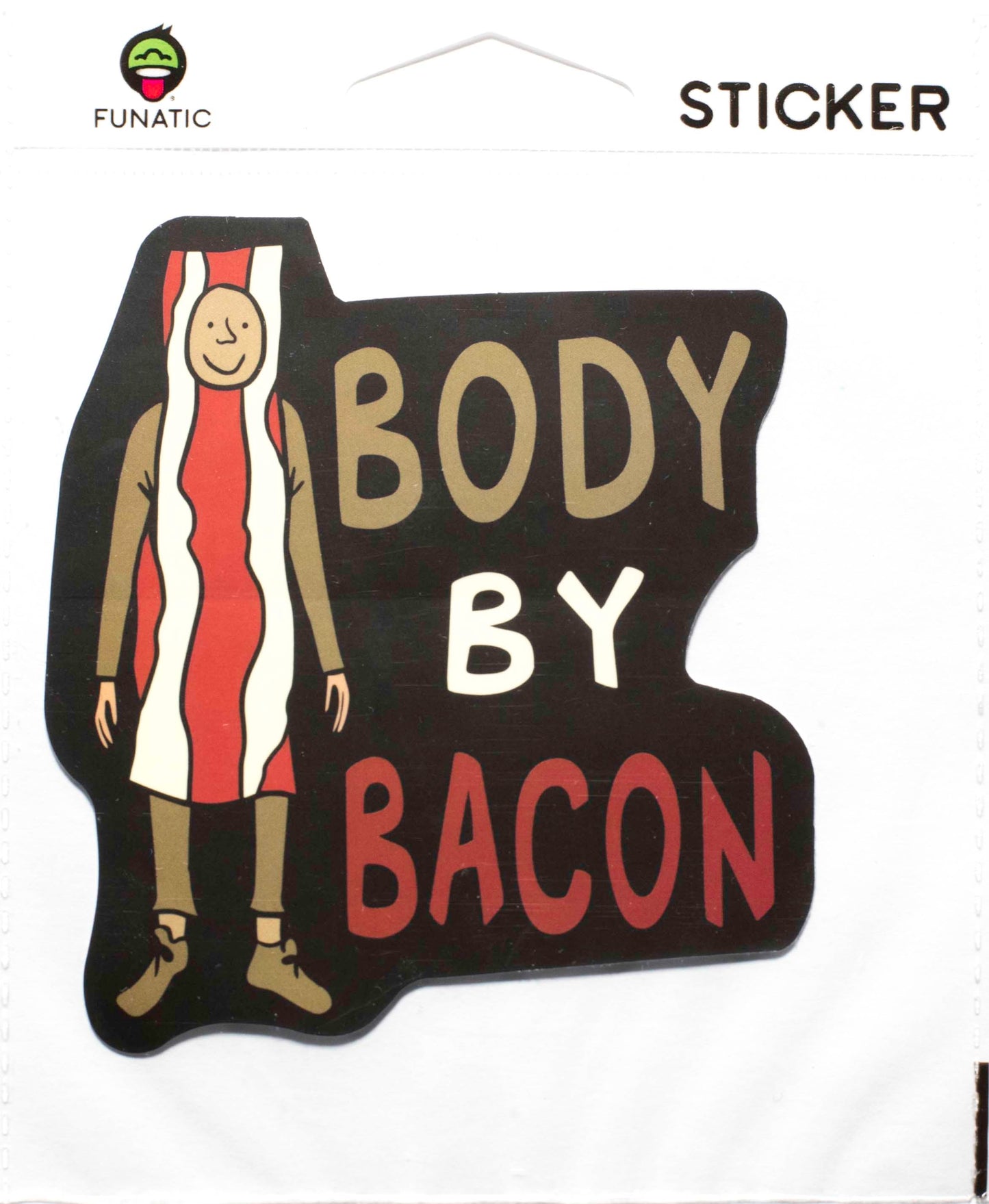 Body By Bacon Sticker