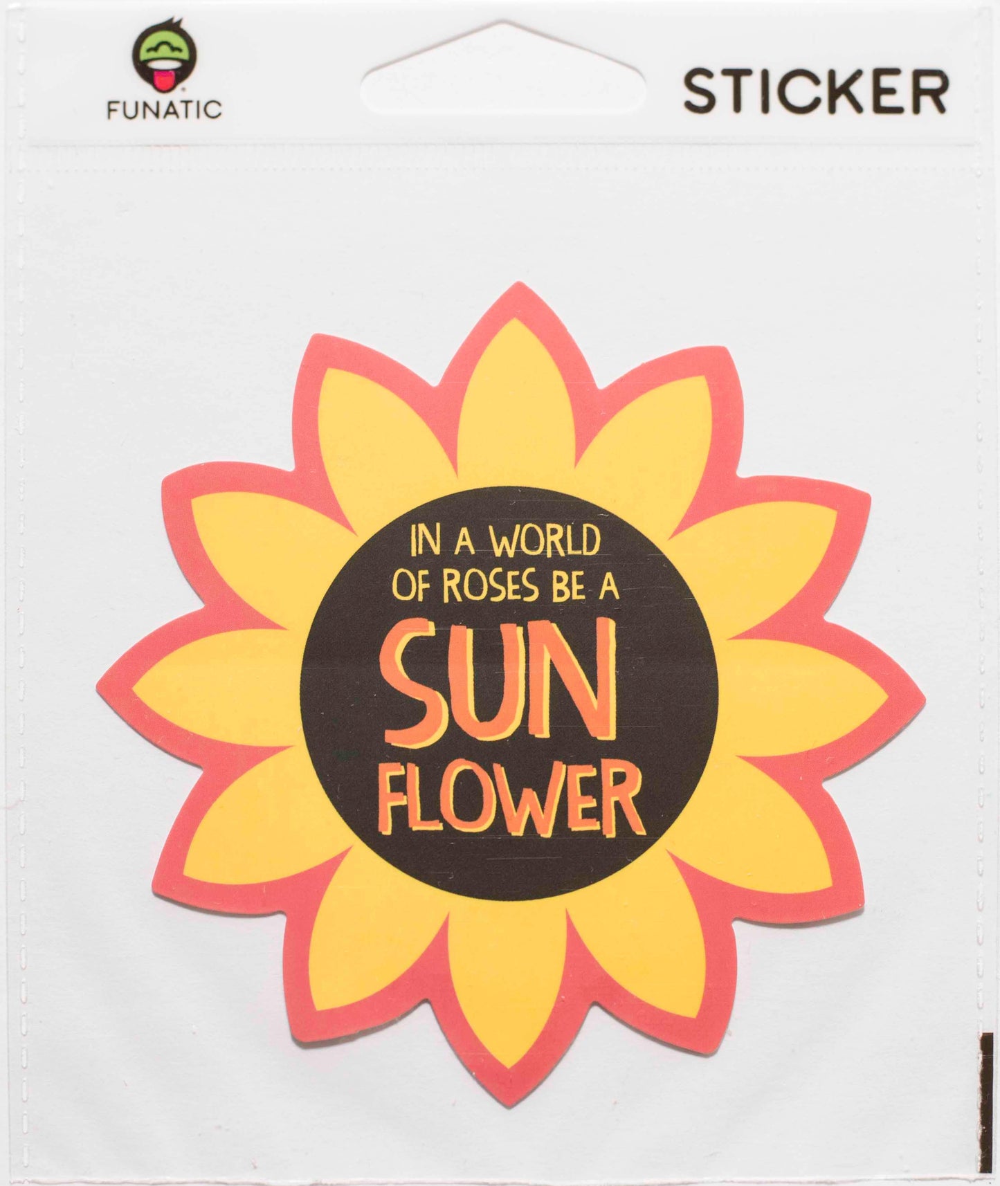 In A World of Roses Sticker