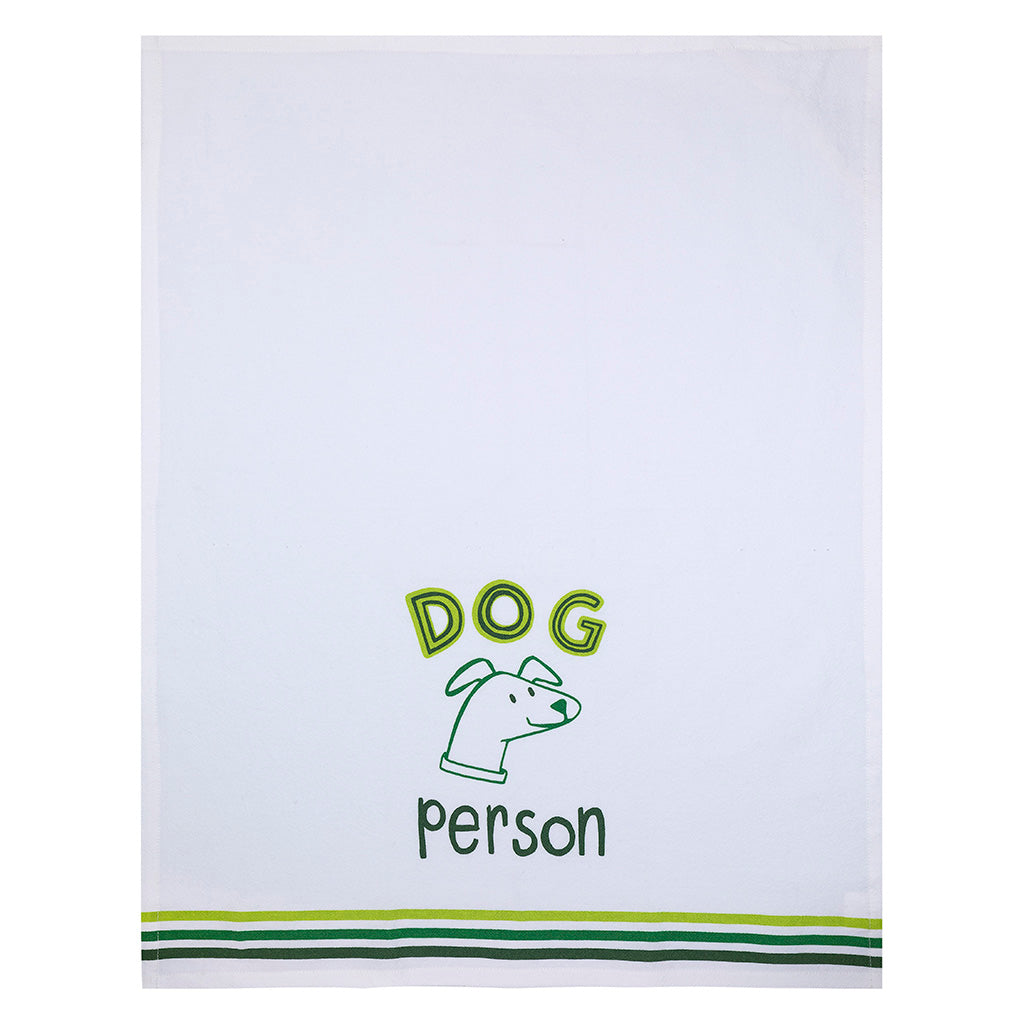 Dog Person Tea Towel