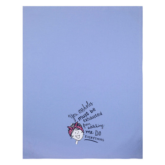 You Assholes Tea Towel