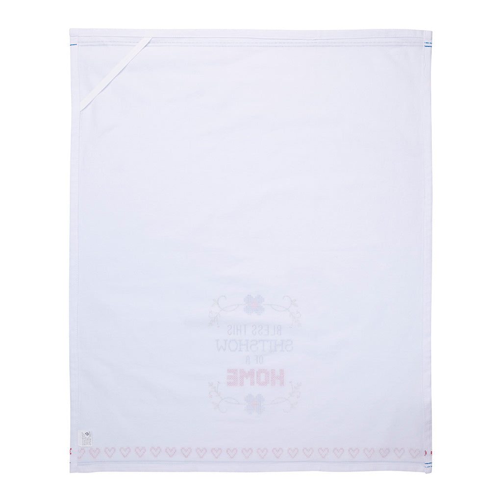 Bless This Shitshow of a Home Tea Towel