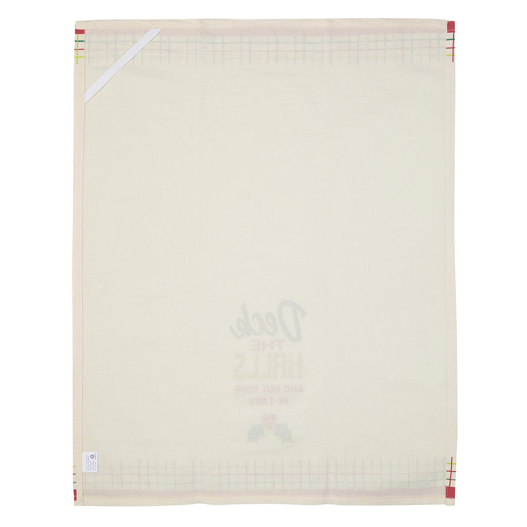 Deck The Halls Tea Towel