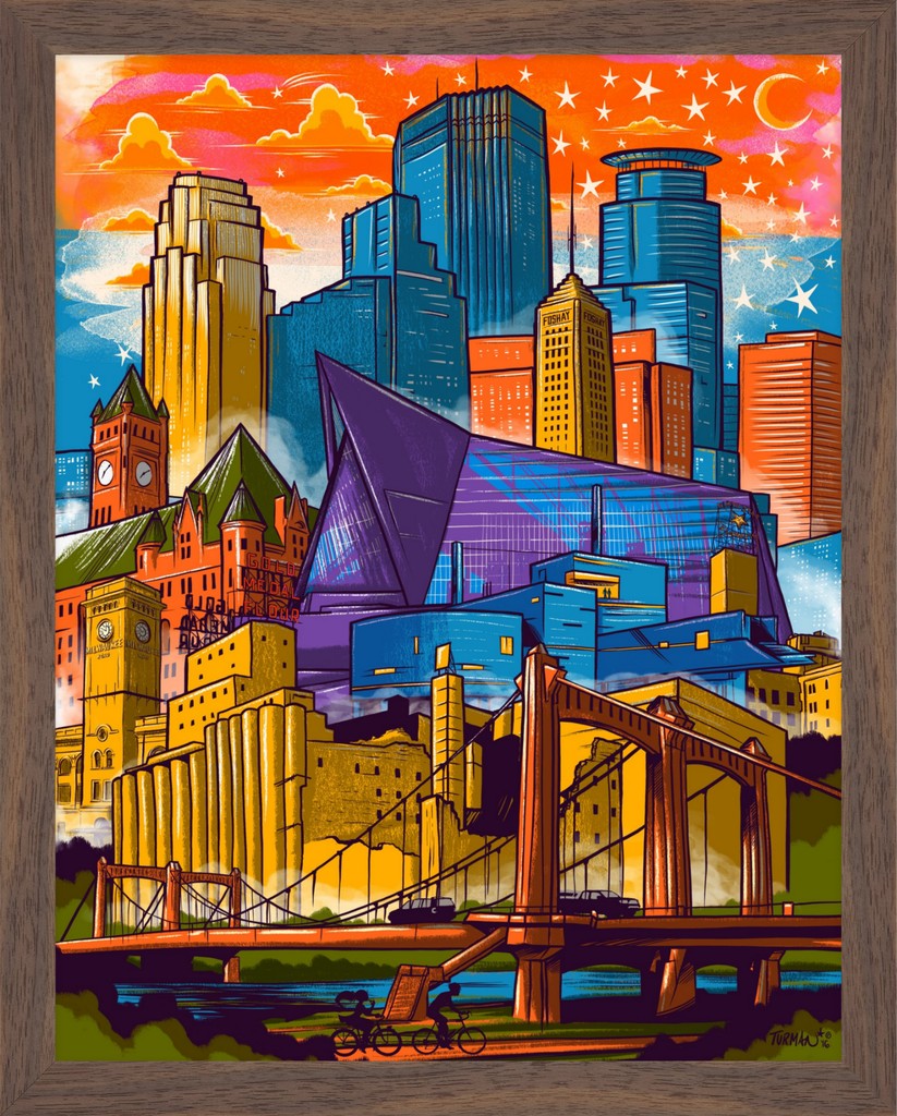 Downtown Minneapolis Skyline