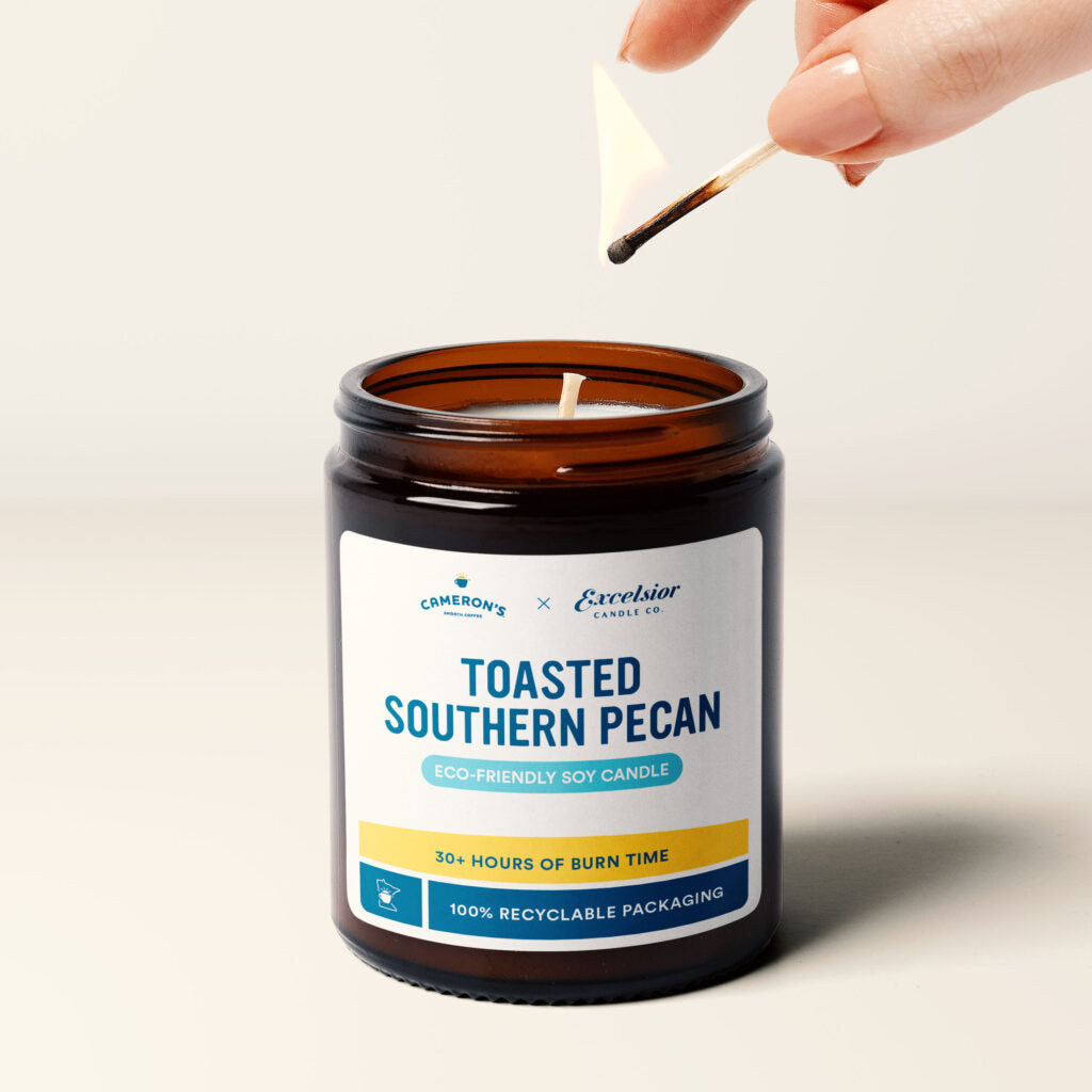 Toasted Southern Pecan Coffee Soy Candle