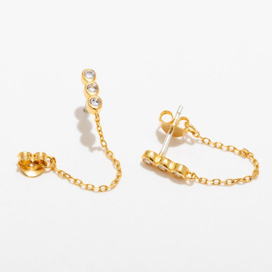 Liza Chain Studs