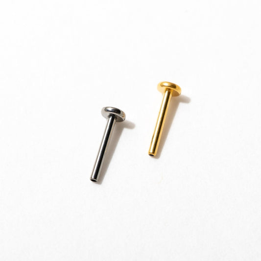 8mm Flat Back Posts