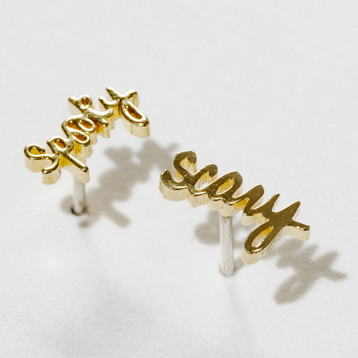 Spooky Scary Script Studs