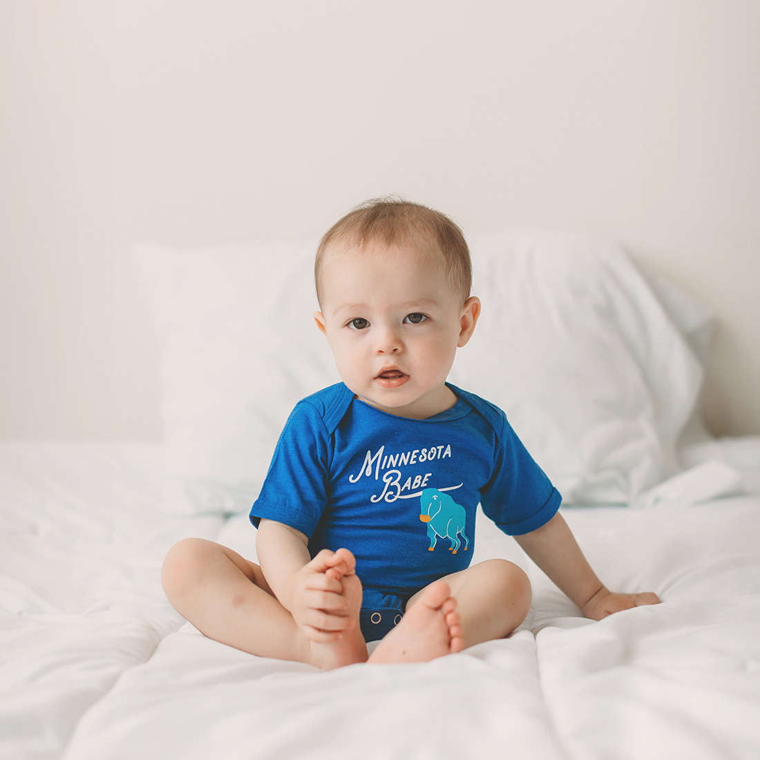 Minnesota Babe baby bodysuit