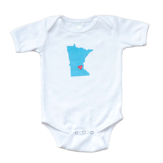 Minnesota Nice Baby Bodysuit