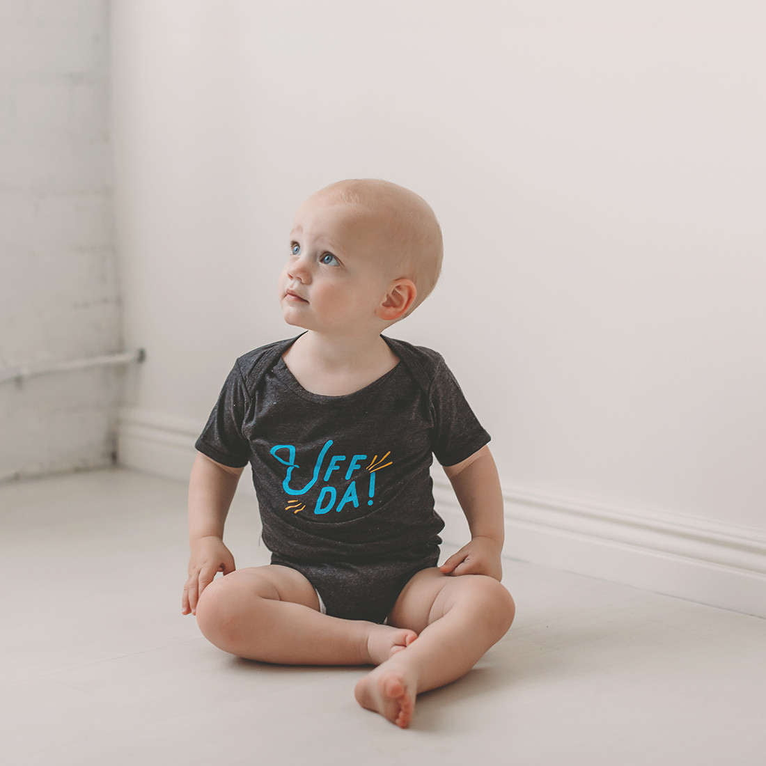 Uff Da! baby bodysuit