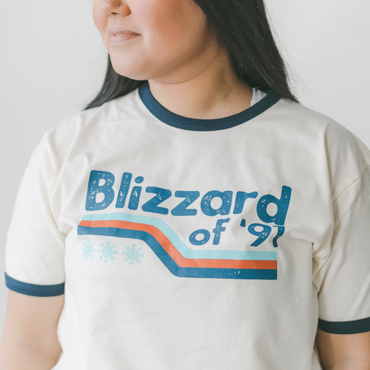 Minnesota Halloween Blizzard of '91 Adult T-Shirt