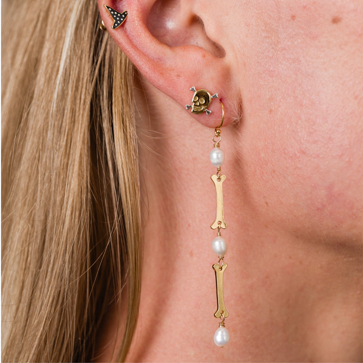 Bad to the Bone Earrings