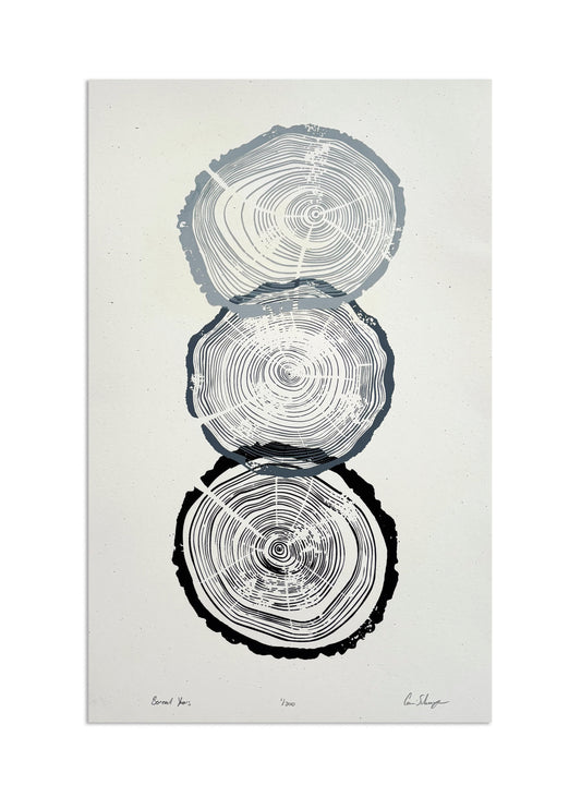 Boreal Years | 11x17 Silk Screen Print