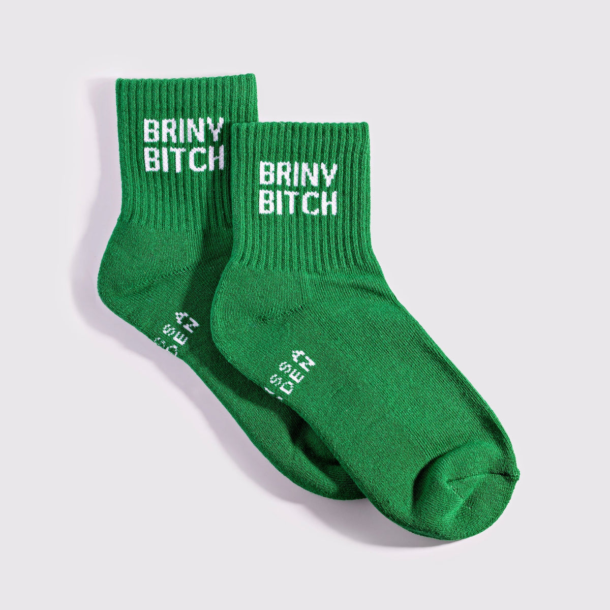 Briny Bitch Quarter Crew Socks