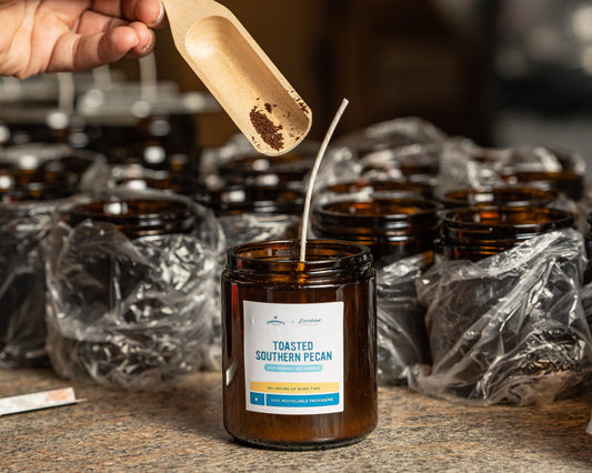 Toasted Southern Pecan Coffee Soy Candle