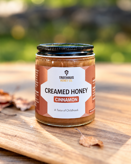 Cinnamon Creamed Honey