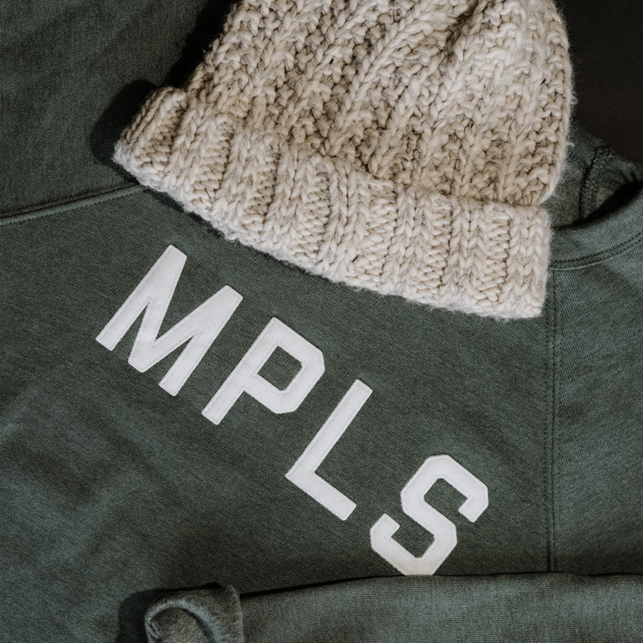 MPLS Sweatshirt - Heather Forest Green