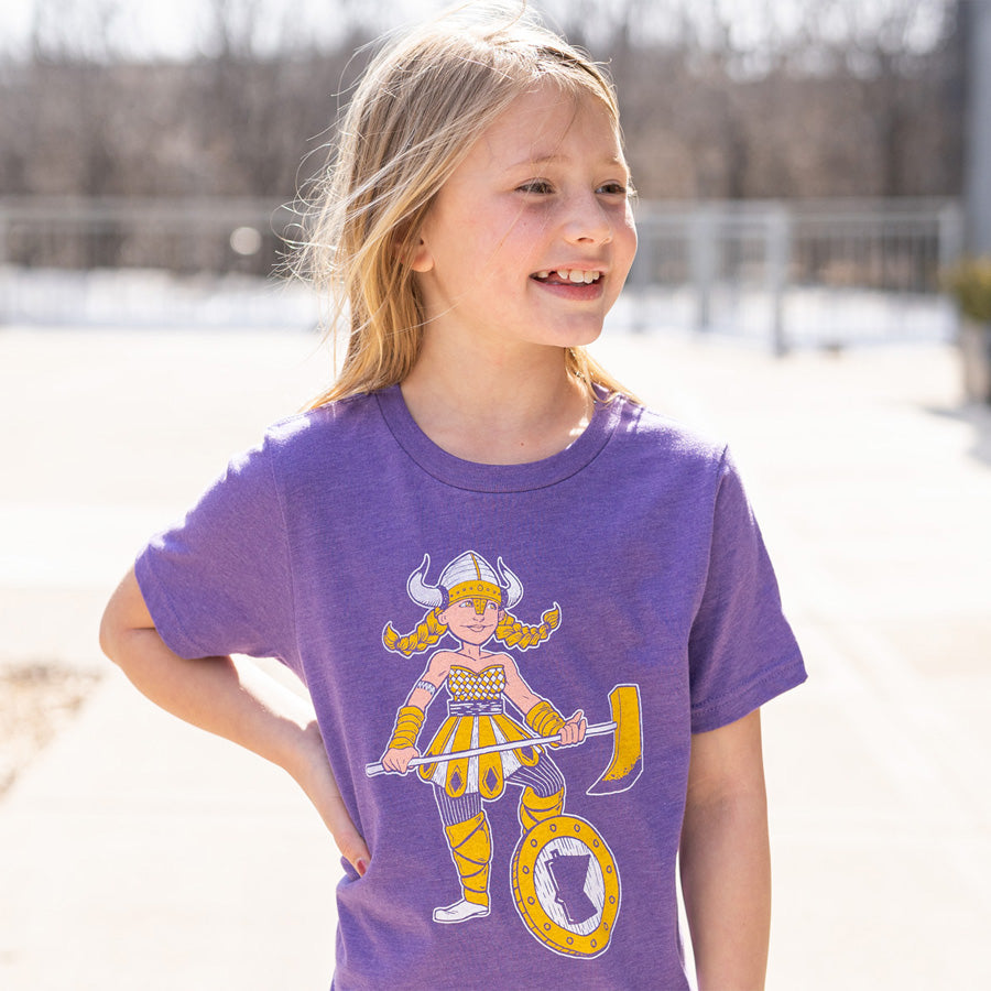 Girl From the Norse Country - Kids Shirt