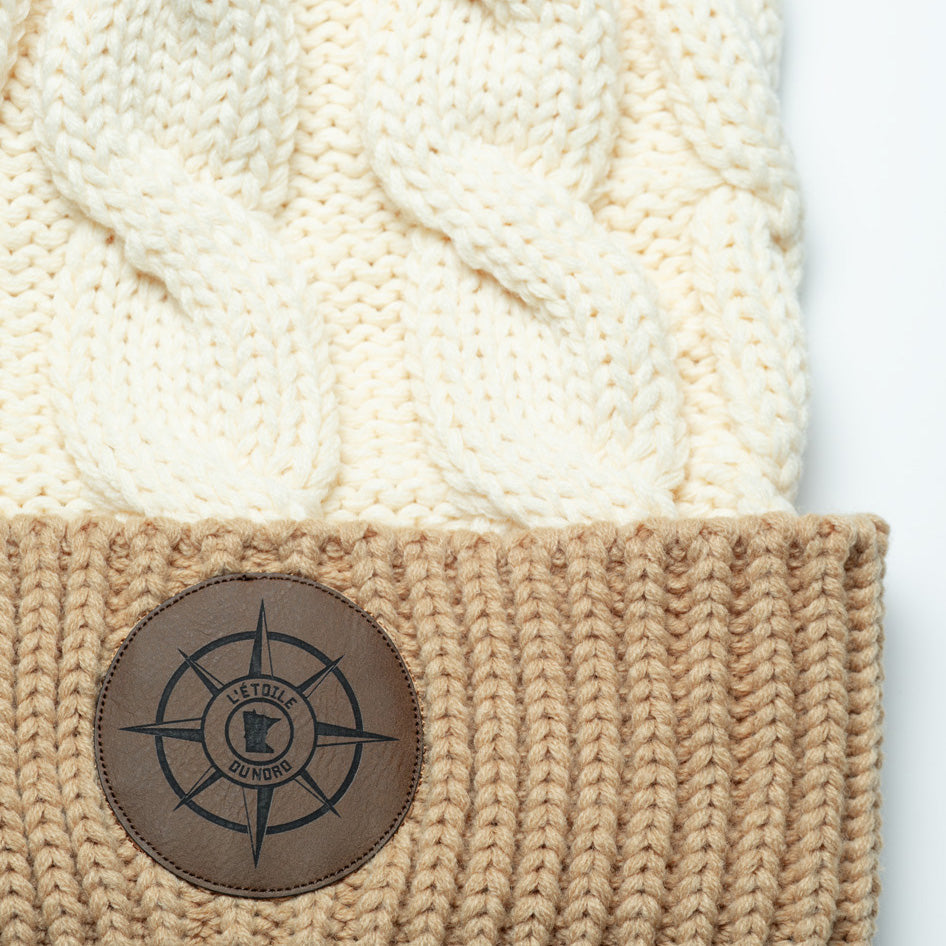 L'etoile Du Nord Chunk Twist Knit Hat