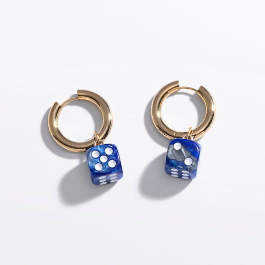Dice Drop Earrings