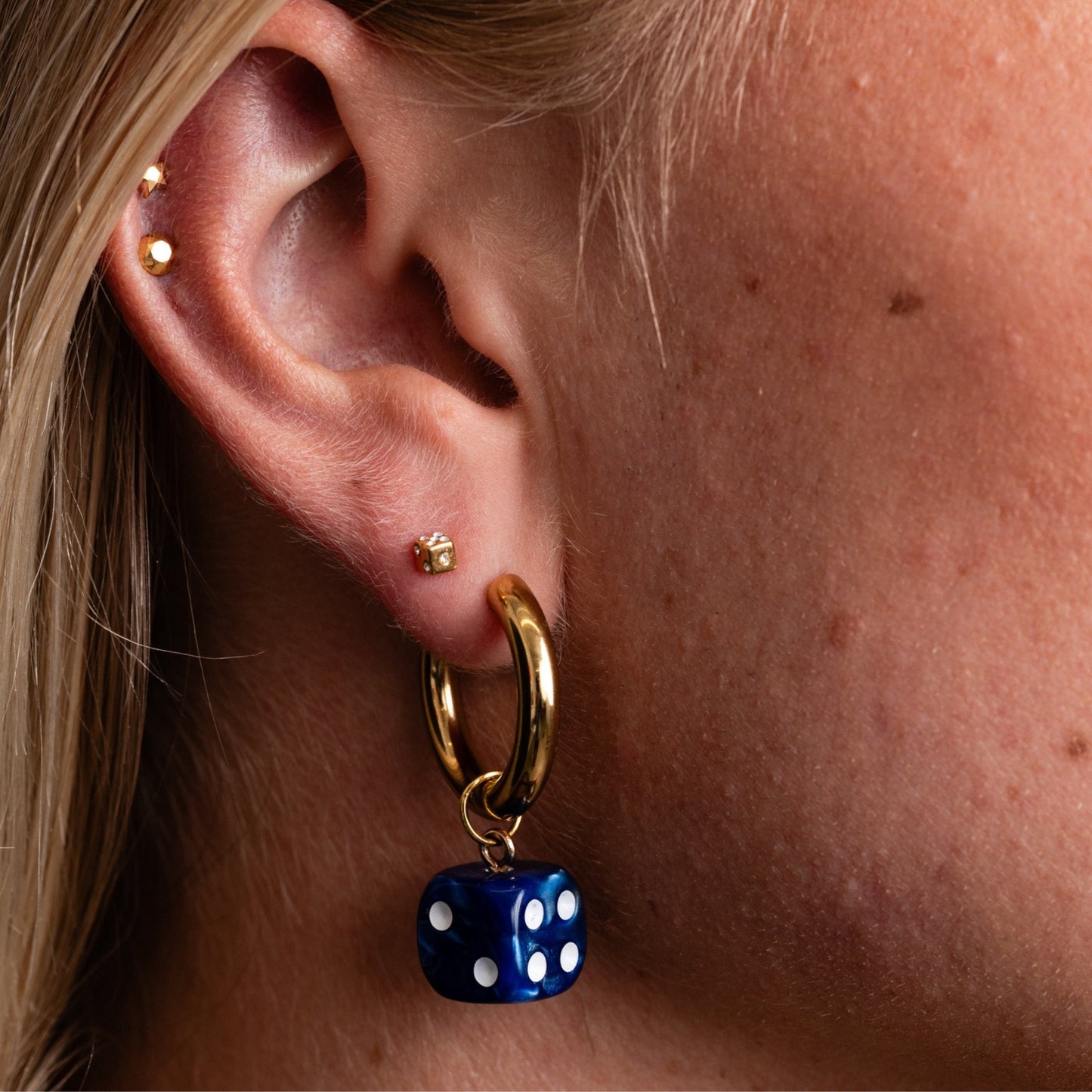 Dice Drop Earrings