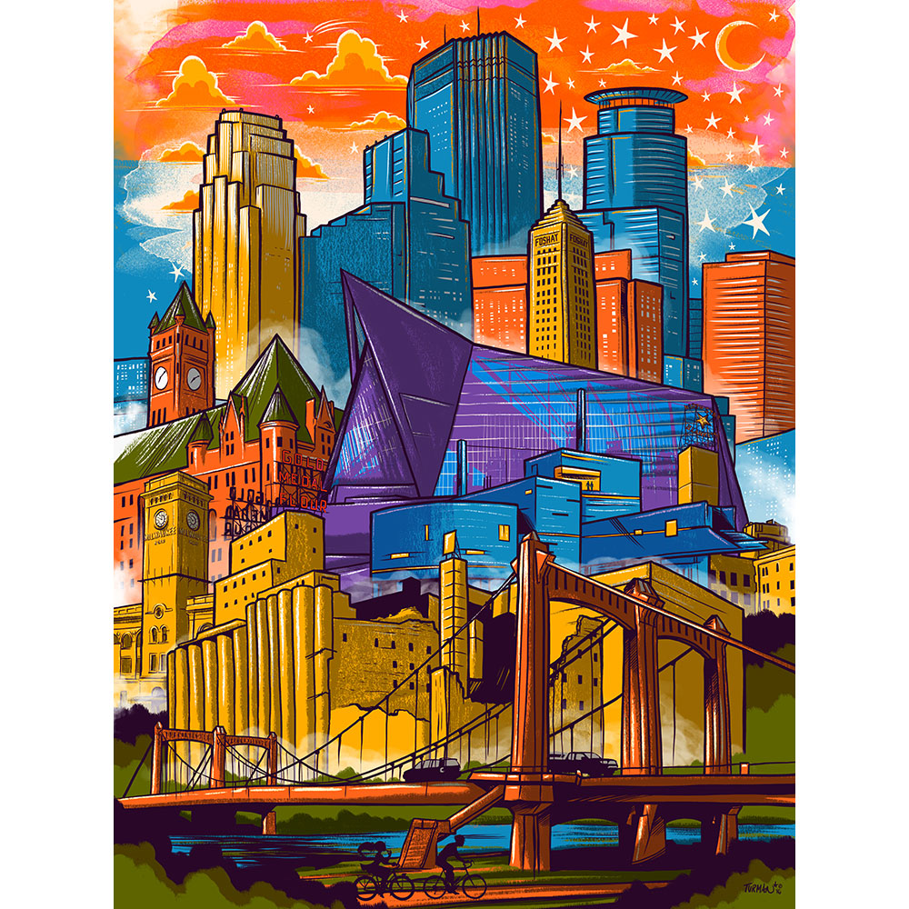 Downtown Minneapolis Skyline