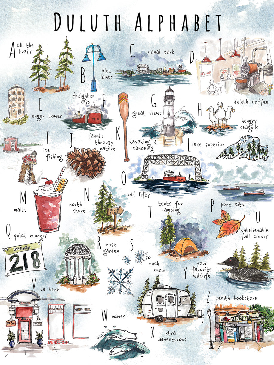 Duluth Alphabet