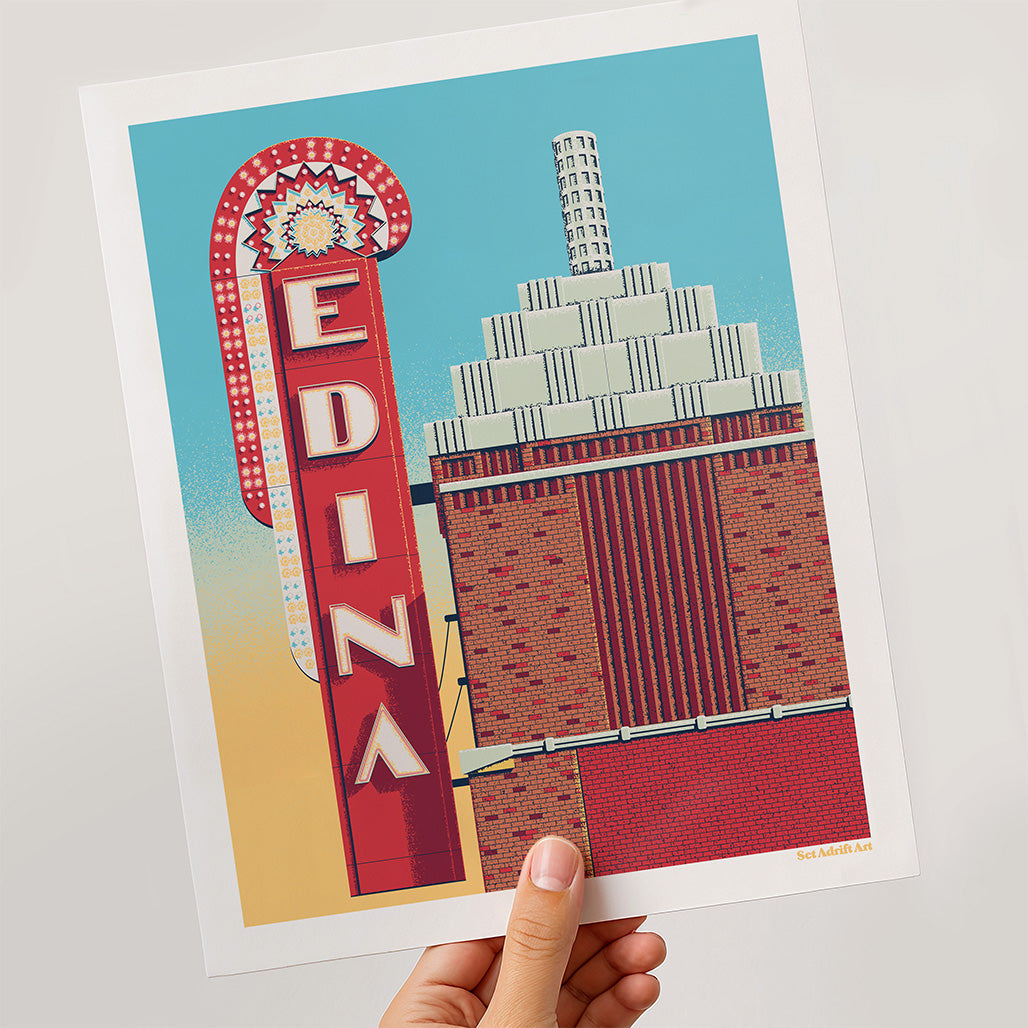 Edina Theater Sign