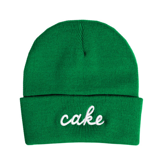 Cake Script Knit Winter Hat | Edina Pom Hat