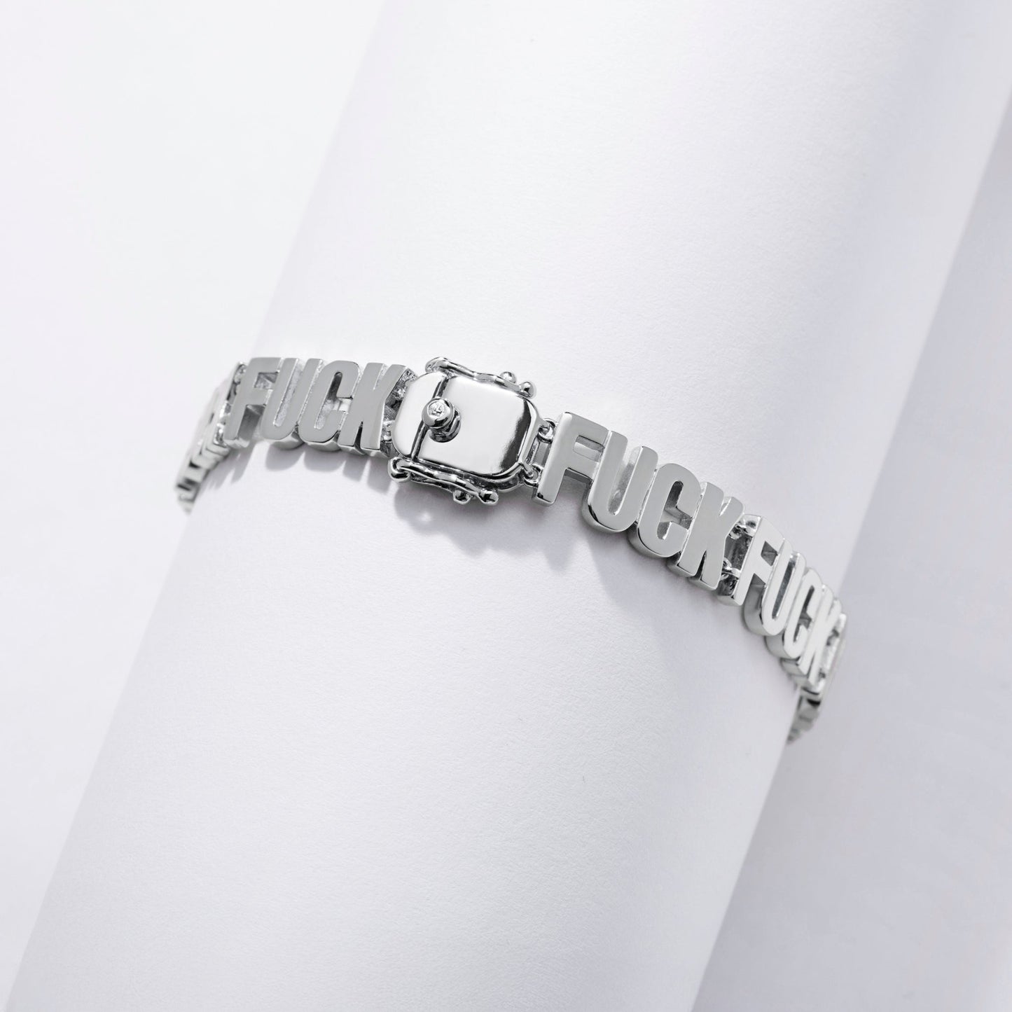 Fuck Fuck Fuck Chain Bracelet