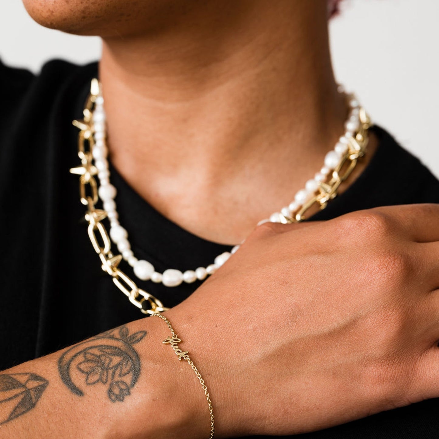 Fuck Script Bracelet