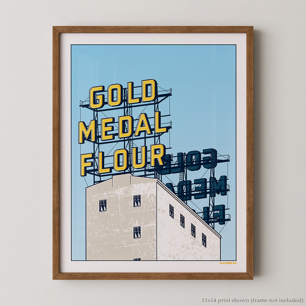 Gold Medal Flour Sign