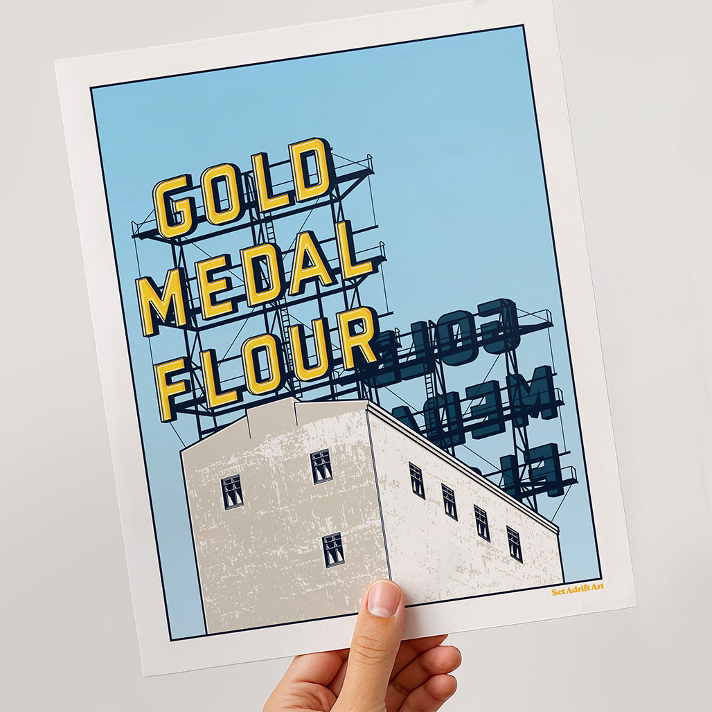 Gold Medal Flour Sign
